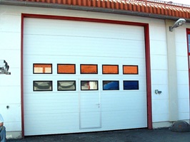 Autobahnmeisterei Wittstock, Tor der Waschhalle